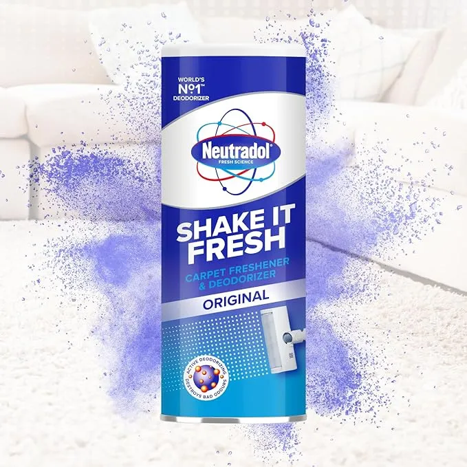 NEUTRADOL Shake It Fresh Original Neutralizator Zapachów Do Dywanów 350 g