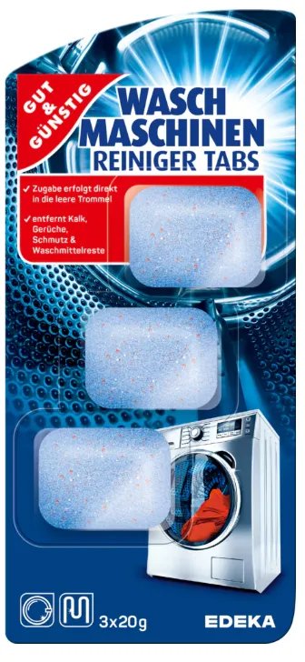 G&G Tabletki Do Czyszczenia Pralki 3 x 20 g