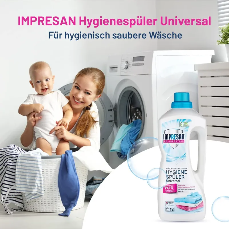 IMPRESAN Rose & Lilie Uniwersalny Higieniczny Płyn Do Płukania 1,5 l
