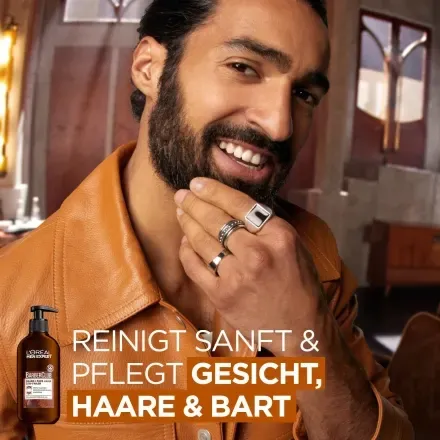L'ORÉAL MEN EXPERT Barber Club 3IN1 Szampon Do Brody 200 ml