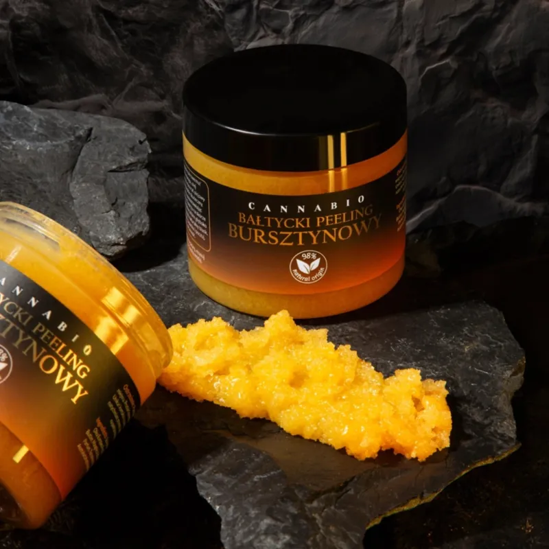 CANNABIO Bałtycki Peeling Bursztynowy 250 g