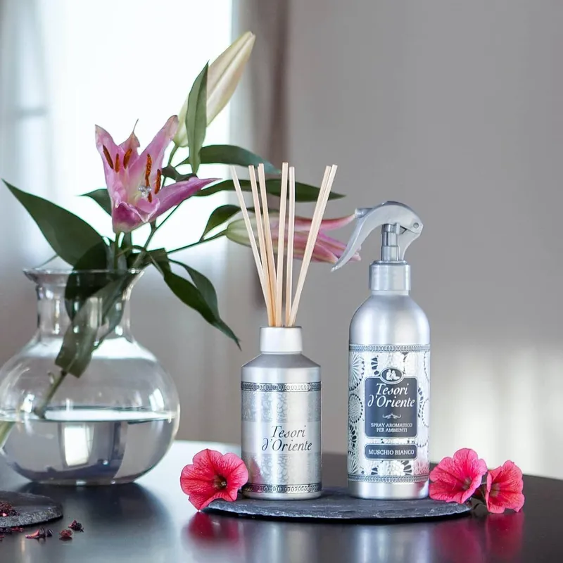 TESORI D'ORIENTE Muschio Bianco Odświeżacz Powietrza 250 ml