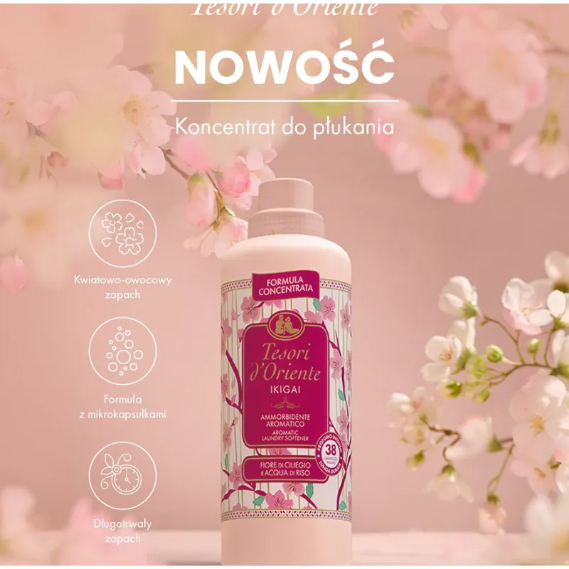 TESORI D'ORIENTE Ikigai Płyn Do Płukania 760 ml