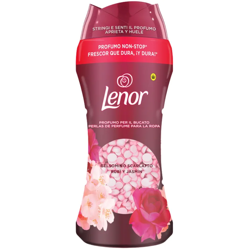 LENOR Gelsomino Scarlatto Rubi & Jasmin Perełki Zapachowe 195 g