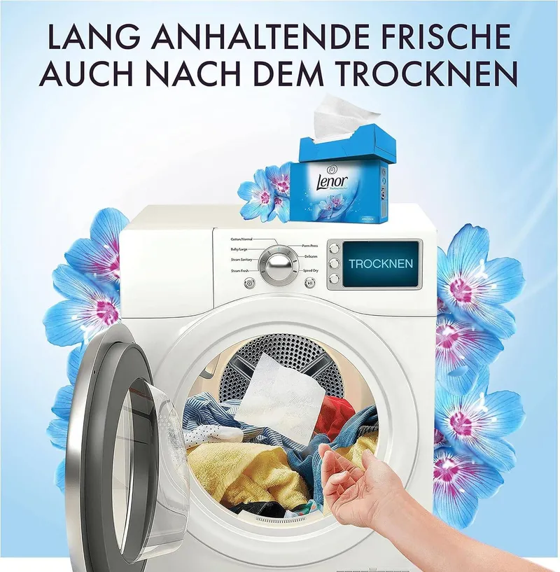 LENOR Aprilfrisch Chusteczki Zapachowe Do Suszarek 34 szt
