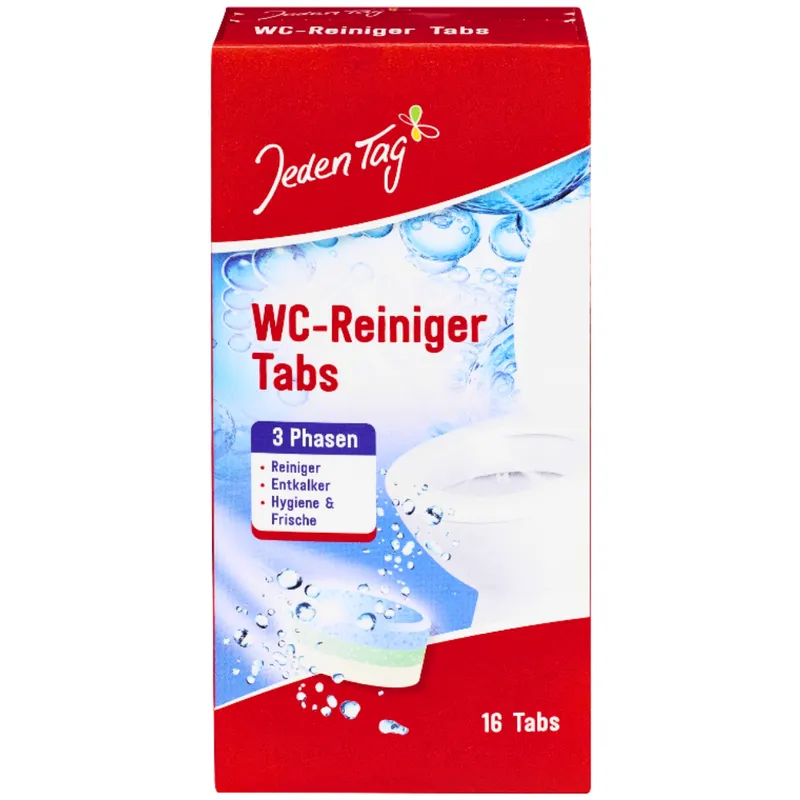 JEDEN TAG WC-Reiniger Tabletki Do Czyszczenia Toalety 16 szt