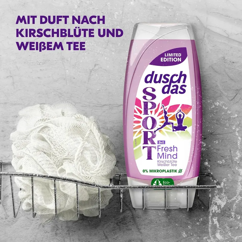 DUSCHDAS Sport Fresh Mind 3 w 1 Żel Pod Prysznic 225 ml