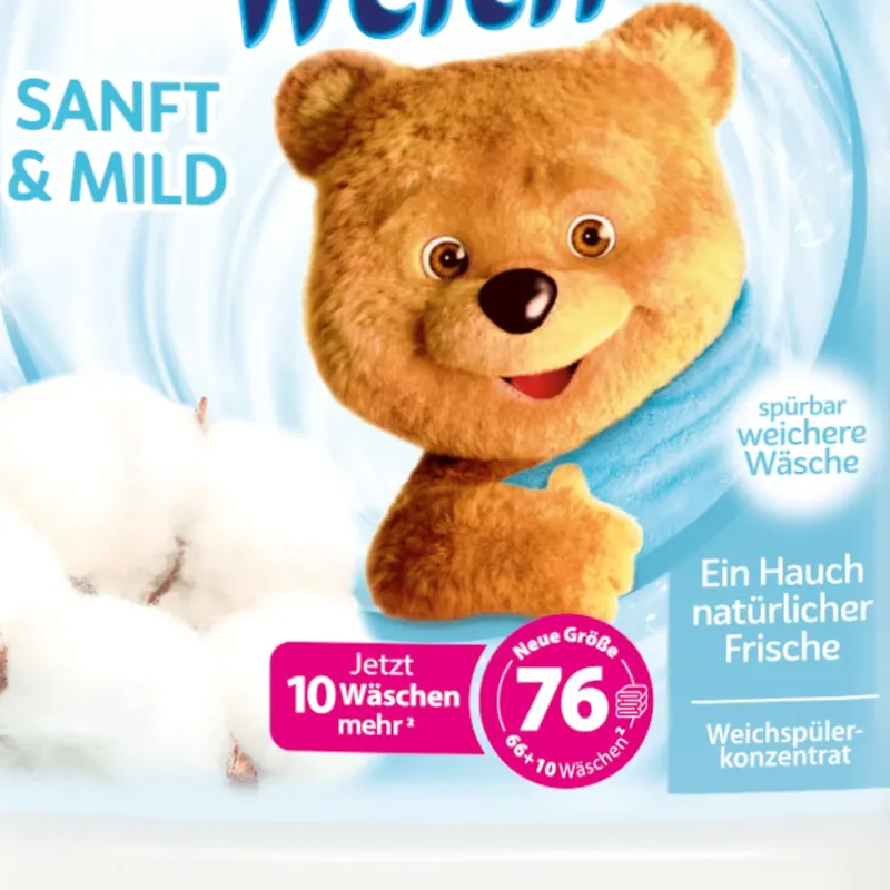 KUSCHELWEICH Sanft & Mild Płyn Do Płukania 2 l