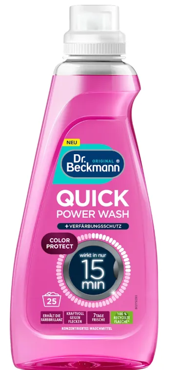 Dr. Beckmann Quick Power Wash Color Płyn Do Krótkiego Prania 800 ml