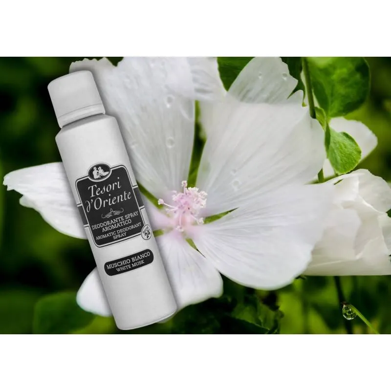 TESORI D'ORIENTE Muschio Bianco Dezodorant Spray Atomatico 150 ml