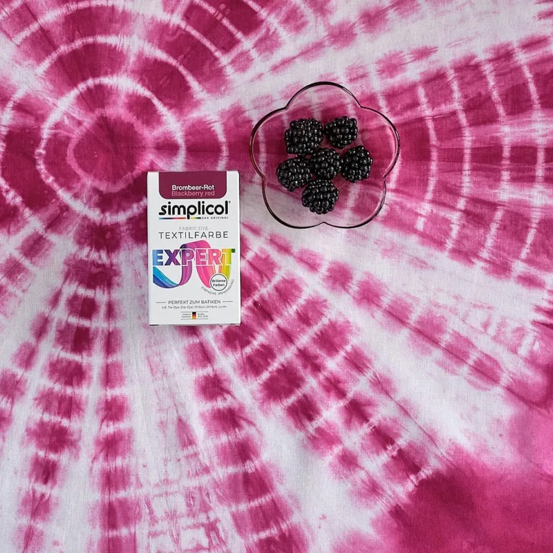 SIMPLICOL Expert Barwnik Do Tkanin Brombeer Rot Jeżyna - Czerwona