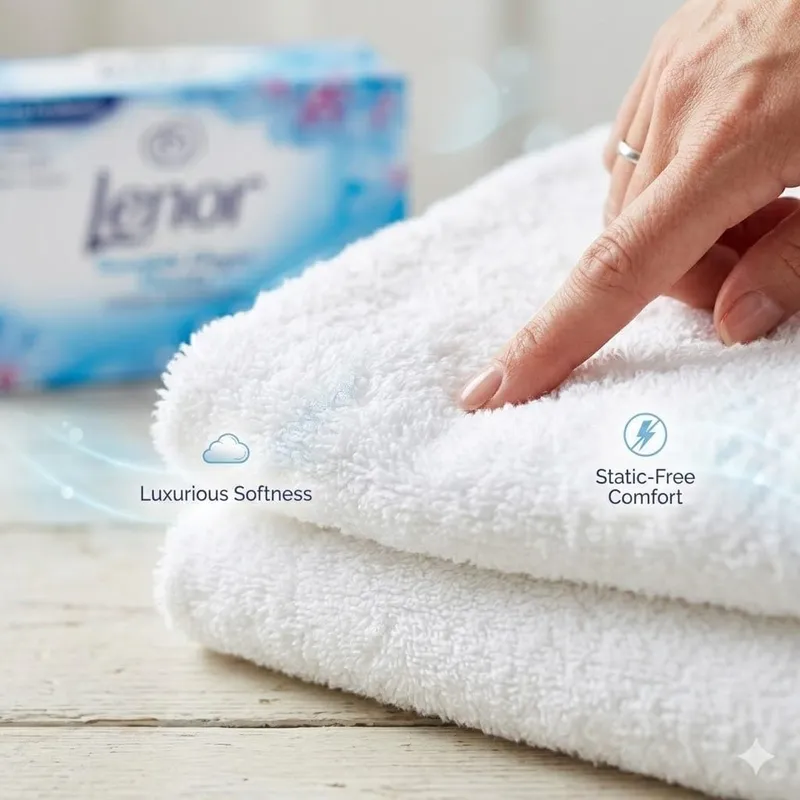 LENOR Spring Awakening Chusteczki Zapachowe Do Suszarki Bębnowej 34 szt