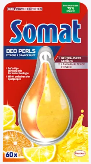 SOMAT Duo-Perls Zitrone & Orange Zapach Do Zmywarki
