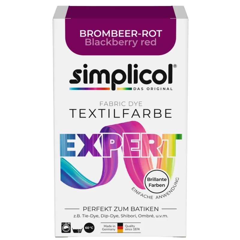SIMPLICOL Expert Barwnik Do Tkanin Brombeer Rot Jeżyna - Czerwona