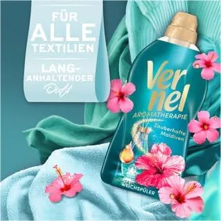 VERNEL Aromatherapie Zauberhafte Malediven Płyn Do Płukania Magiczne Malediwy 46 Prań