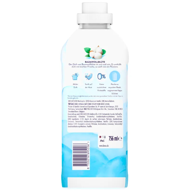 LENOR Light Frische Baumwollblüte Płyn Do Płukania 36 Prań
