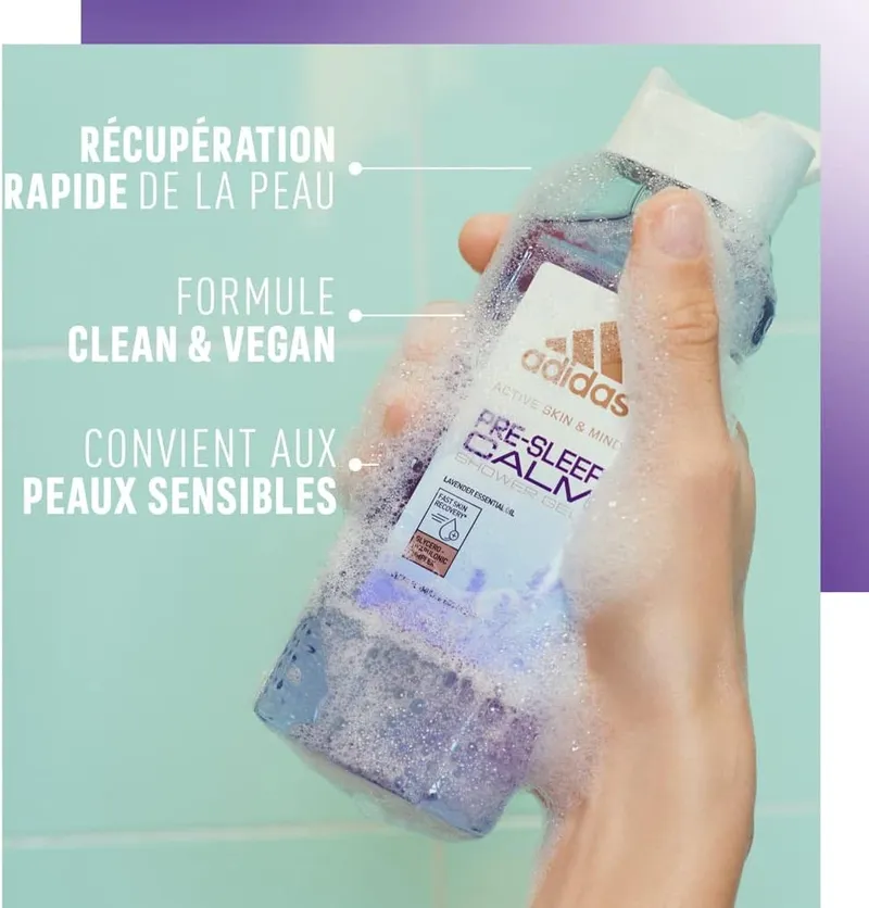 ADIDAS Pre-Sleep CalmLavender Essential Oil Żel Pod Prysznic 250 ml
