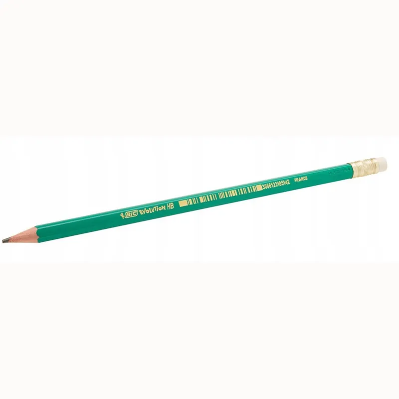 BIC Evolution Original ECOlutions HB Ołówek Z Gumką Blister 10 Sztuk