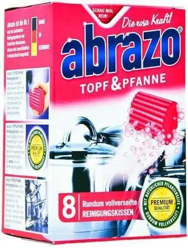 ABRAZO Gąbki Zmywaki Nasączone 8 szt