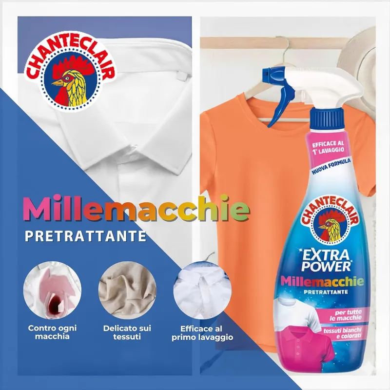 CHANTECLAIR Millemacchie Extra Power Extra Skuteczny Odplamiacz 500 ml
