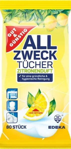 G&G Uniwersalne Chusteczki Nawilżone 80 szt