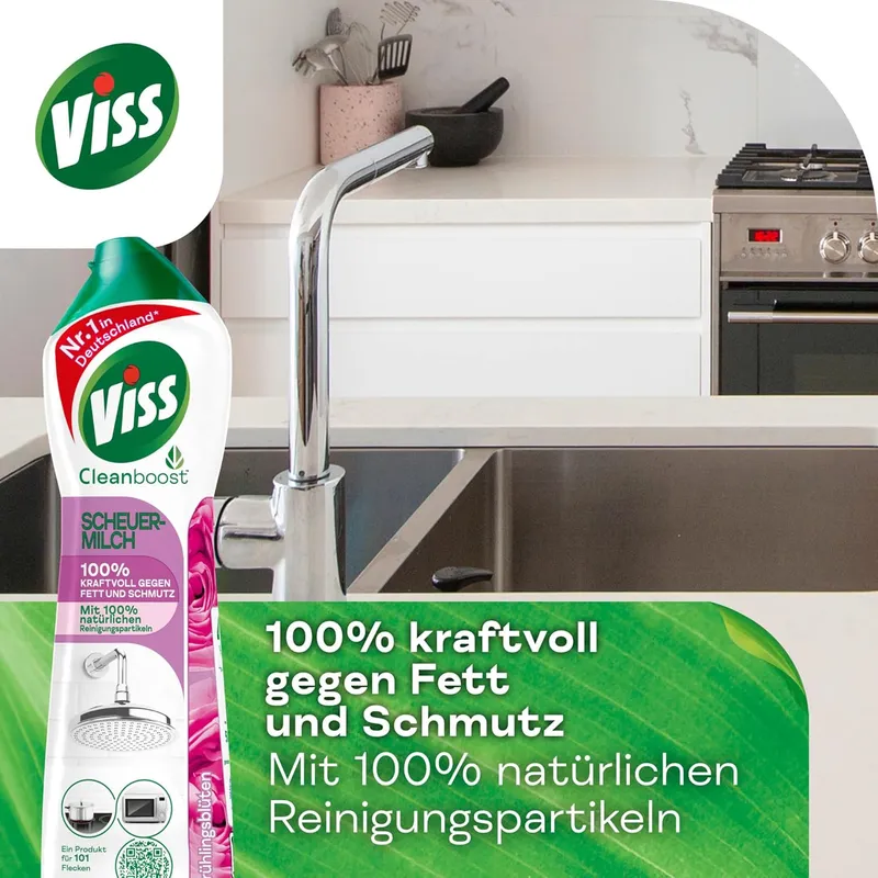 VISS Cleanboost Fruhlingsbluten Mleczko Do Czyszczenia 500 ml