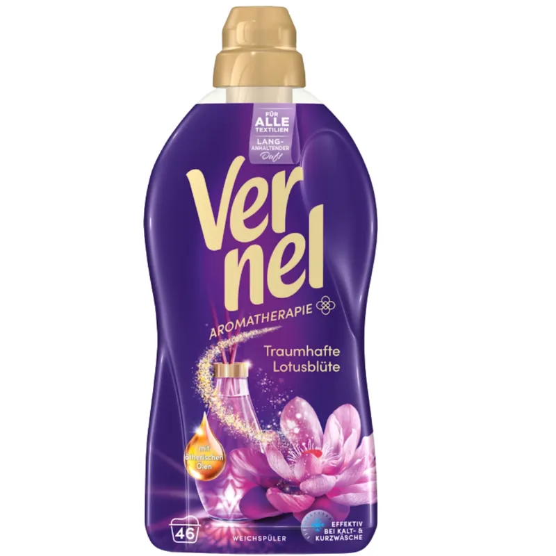 VERNEL Aromatherapie Traumhafte Lotusblüte Płyn Do Płukania Kwiat Lotosu 46 Prań