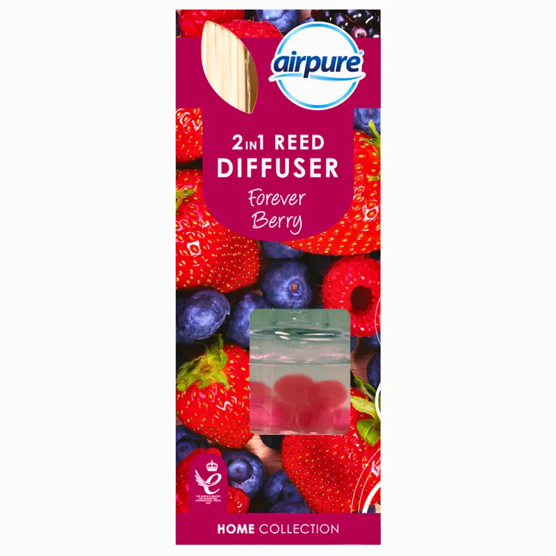 AIRPURE Forever Berry Dyfuzor Zapachowy Z Patyczkami 30 ml