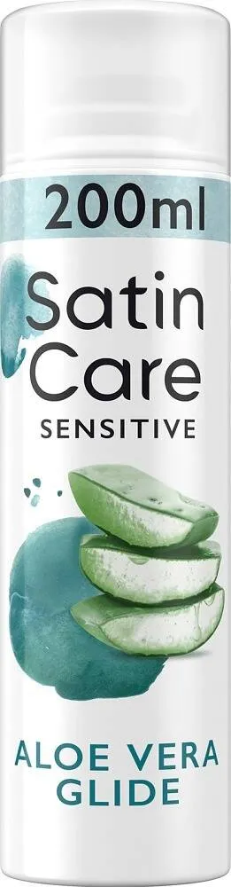 GILLETTE SATIN Care Aloe Vera Żel Do Golenia 200 ml