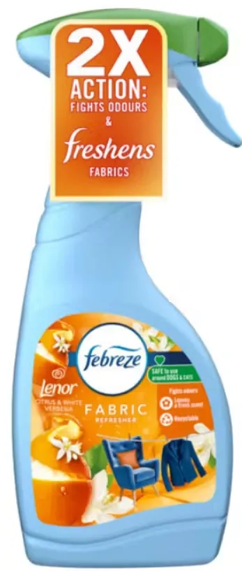 FEBREZE Citrus & White Verbena Odświeżacz Do Tekstyliów 500 ml