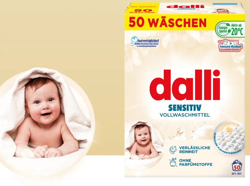 Dalli Sensitiv Proszek Do Prania 50 Prań