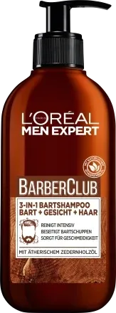 L'ORÉAL MEN EXPERT Barber Club 3IN1 Szampon Do Brody 200 ml
