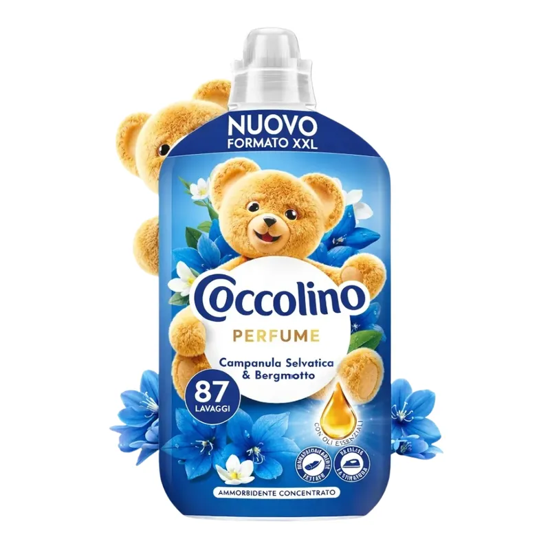 COCCOLINO Campanula Selvatica E Bergamotto Płyn Do Płukania 87 Prań