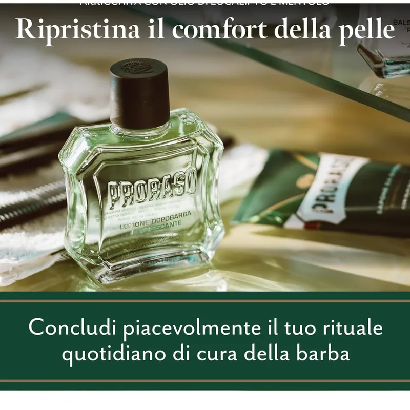 PRORASO Rinfrescante Woda Po Goleniu Orzeźwiająca 100 ml