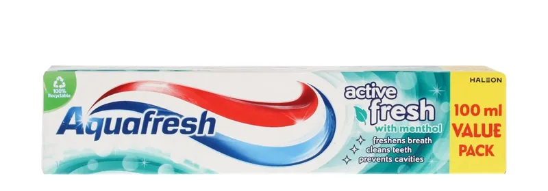 AQUAFRESH Active Fresh Pasta Do Zębów 100 ml