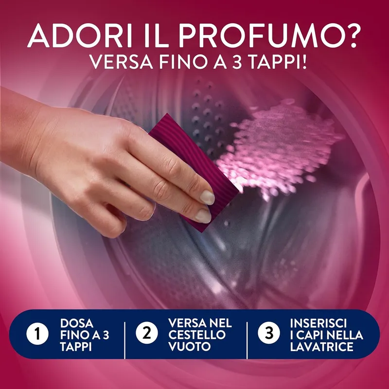LENOR Gelsomino Scarlatto Rubi & Jasmin Perełki Zapachowe 195 g