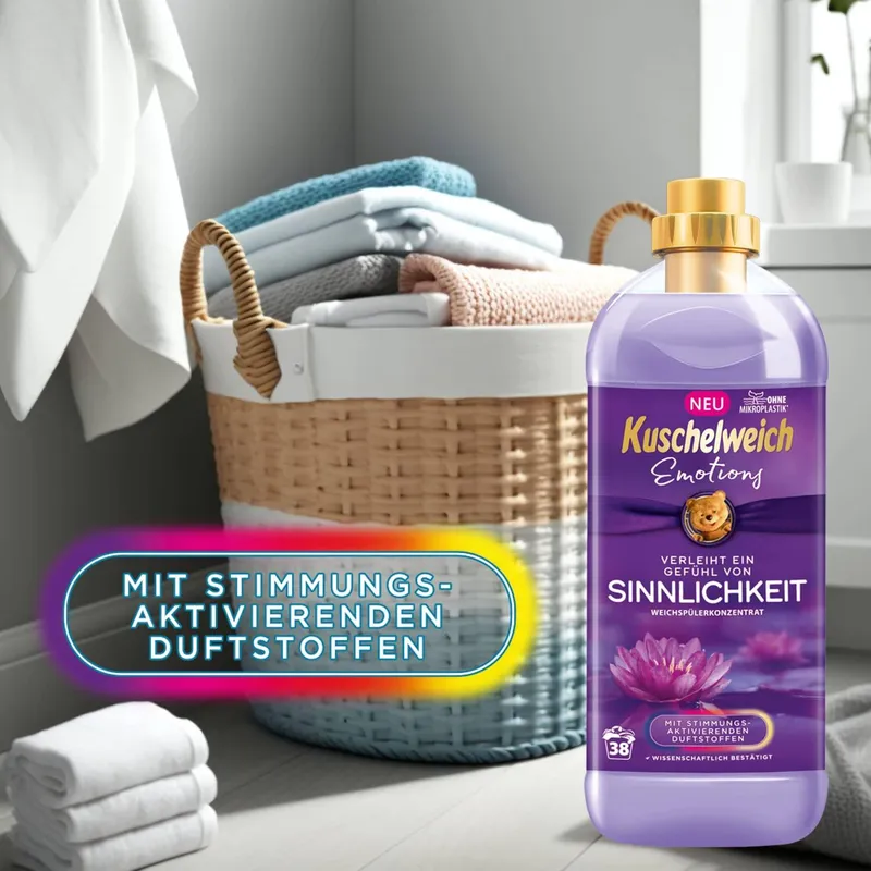 KUSCHELWEICH Emotions Sinnlichkeit Płyn Do Płukania 1 l
