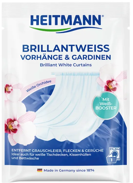 HEITMANN Brillantweiss Orchidee Wybielacz Do Firan 50 g