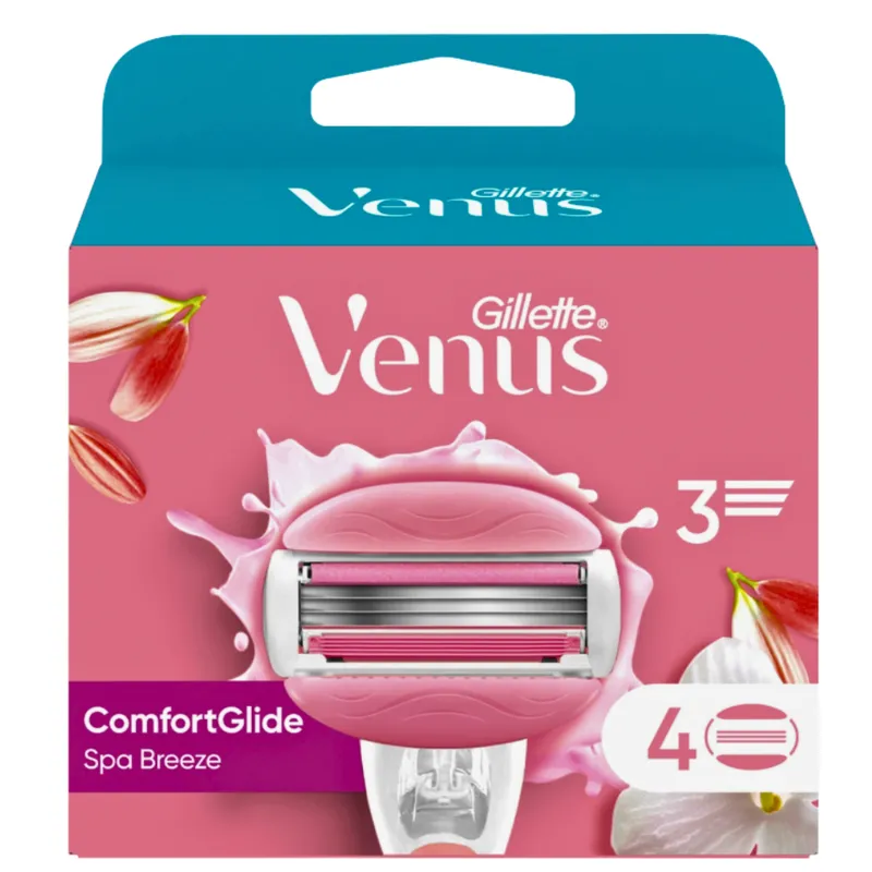 GILLETTE Venus Comfortglide SPA Breeze Ostrza Do Maszynki 4 szt