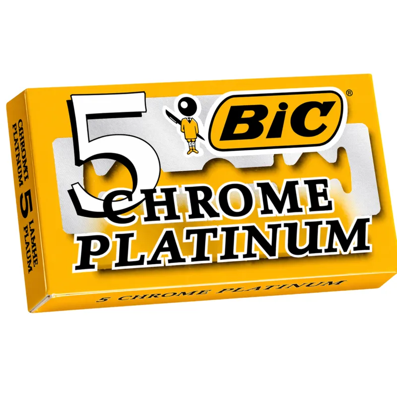 BIC Chrome Platinum Żyletki Do Maszynki 5 Sztuk
