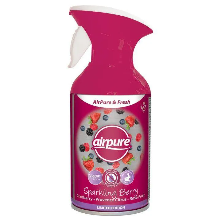 AIRPURE Sparkling Berry Odświeżacz Powietrza 250 ml