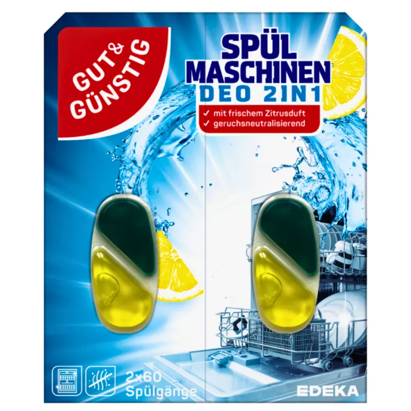 G&G Zapach Do Zmywarki 2 In 1 2 szt