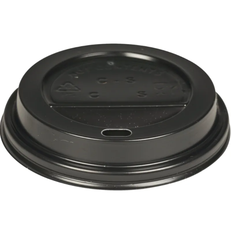 ABENA Pokrywka PS 64,77 mm, 100 Sztuk - Czarna