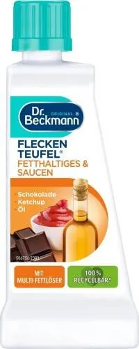 Dr. Beckmann Odplamiacz Tłuszcz, Olej, SOS, Keczup, Czekolada 50 ml