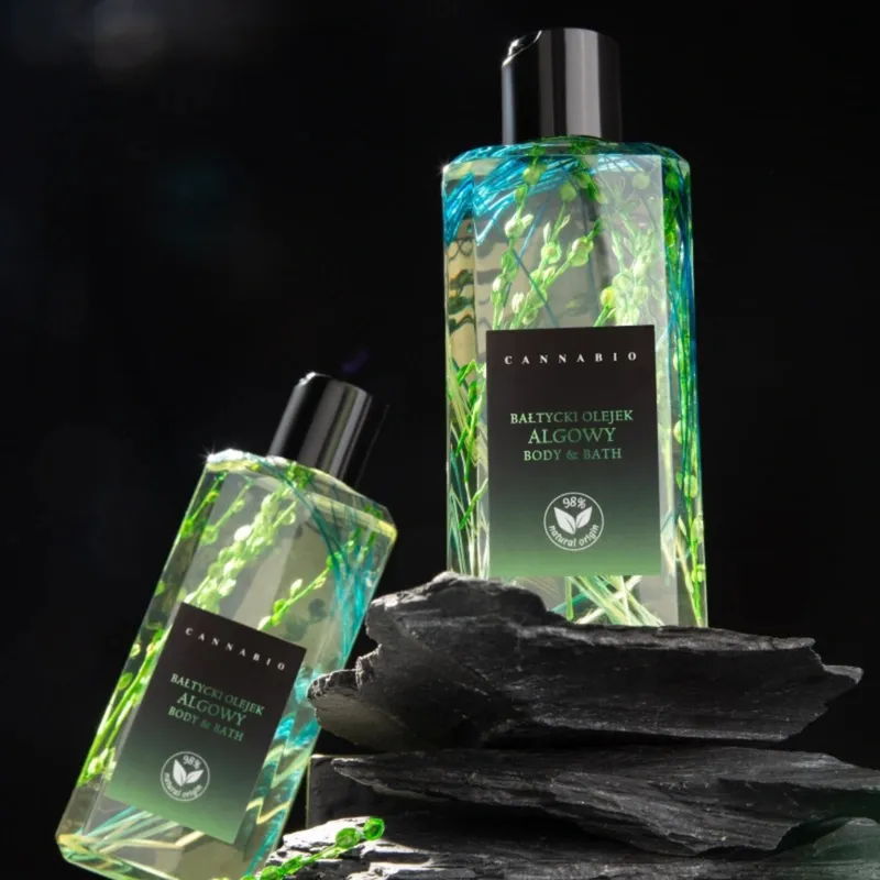 CANNABIO Bałtycki Algowy Olejek Do Ciała I Kąpieli 300 ml