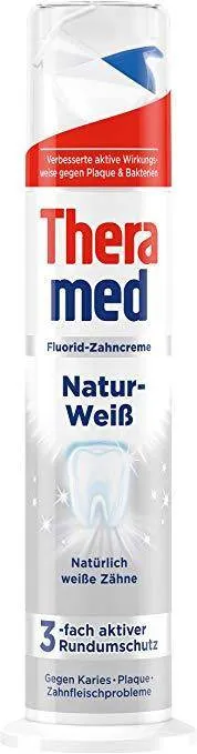 THERAMED Natur Weiss Pasta Do Zębów 100 ml