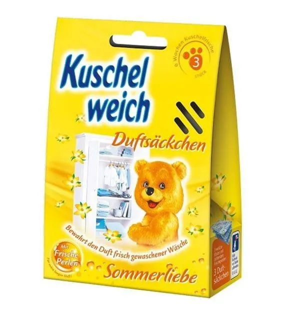 KUSCHELWEICH Duftsackchen Sommerliebe Chusteczki Zapachowe 3 szt