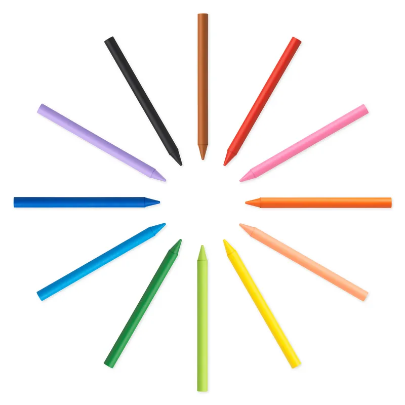 BIC Kids Plastidecor Kredki Świecowe Pudełko 12 Sztuk