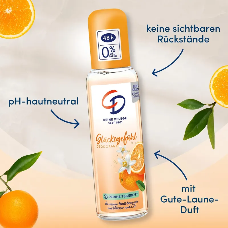 CD Glücksgefühl Dezodorant Atomizer Uczucie Szczęścia 75 ml