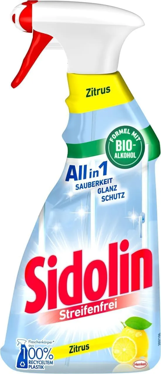 SIDOLIN Zitrus Płyn Do Szyb 500 ml